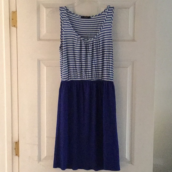 Soprano Dresses & Skirts - Blue/White Tank Dress